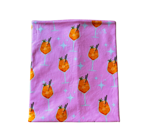 Ski buff roze met aperol | Lotsofdesign