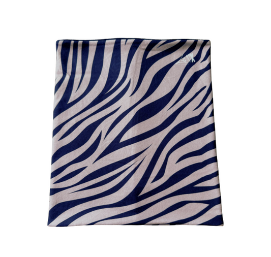 Ski buff met beige zebraprint | Lotsofdesign