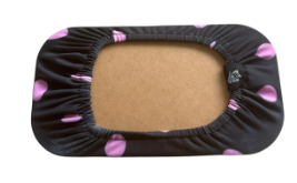 Skibril hoes met stippen