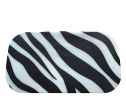 Skibril hoes zebraprint